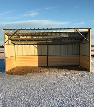 Protect farm animals with our livestock shelters.